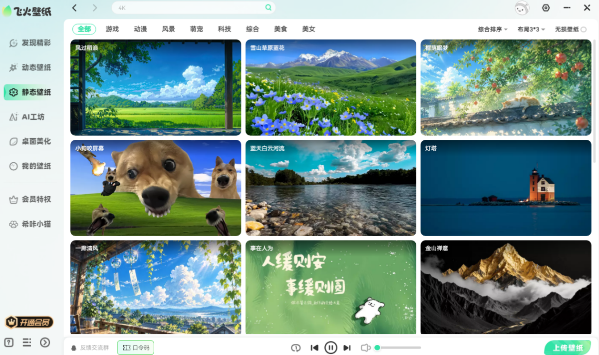 飞火动态壁纸