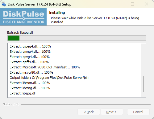 Disk Pulse Server